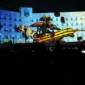  dream laser    3d mapping  laser man - 3d apping show  