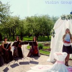   violin group dolls