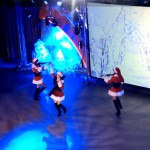 новогоднее шоу снегурочек - violin group dolls